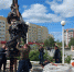 Дмитрий Жаромских проинспектировал ход работ по установке памятника святым благоверным Петру и Февронии, покровителям семьи, любви и верности - ТРК Надым