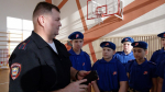 Юнармейский отряд СОШ №2 курирует действующий сотрудник органов внутренних дел