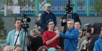 На набережной состоялась традиционная встреча главы региона с жителями и гостями города - ТРК Надым
